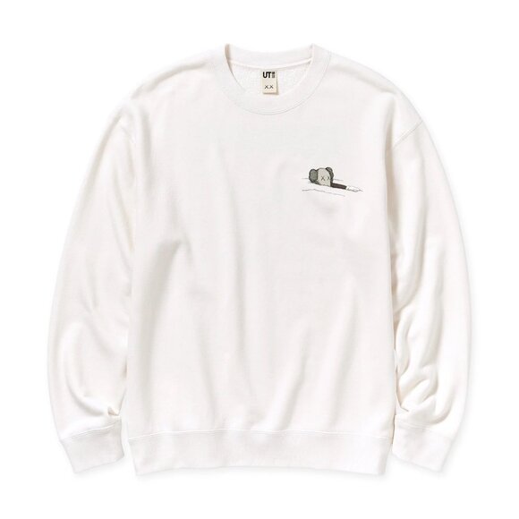 KAWS x Uniqlo Kids Longsleeve Sweatshirt 7/8 - Picture 1 of 6